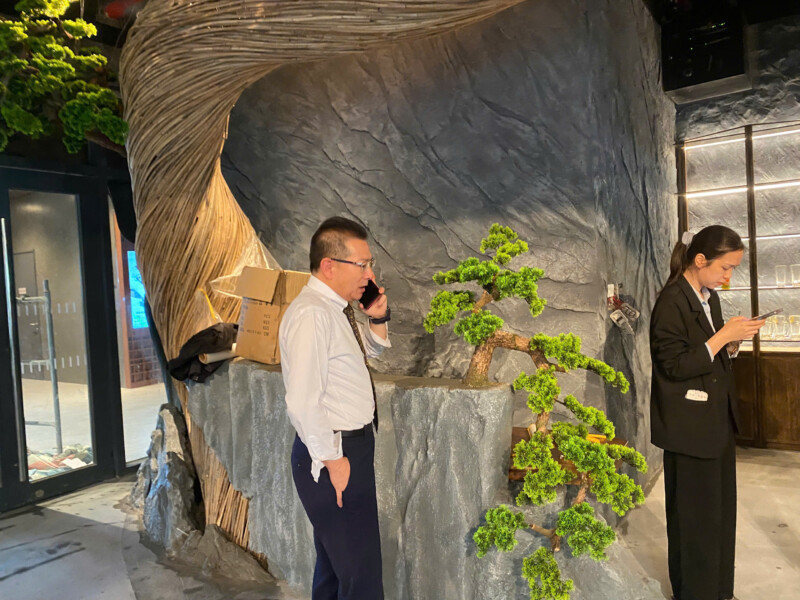 Dự án thi công sơn hiệu ứng Green Art