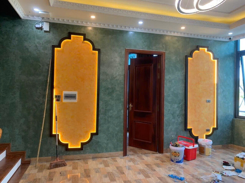 Dự án thi công sơn hiệu ứng 5