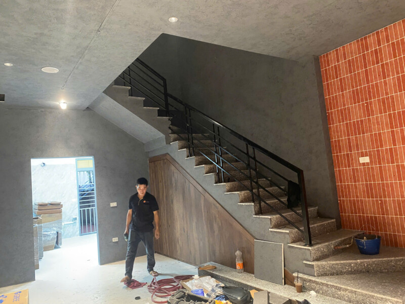 Dự án thi công sơn hiệu ứng bê tông