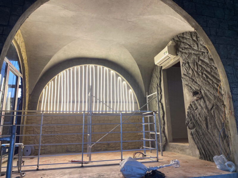 Dự án thi công sơn hiệu ứng bê tông 3