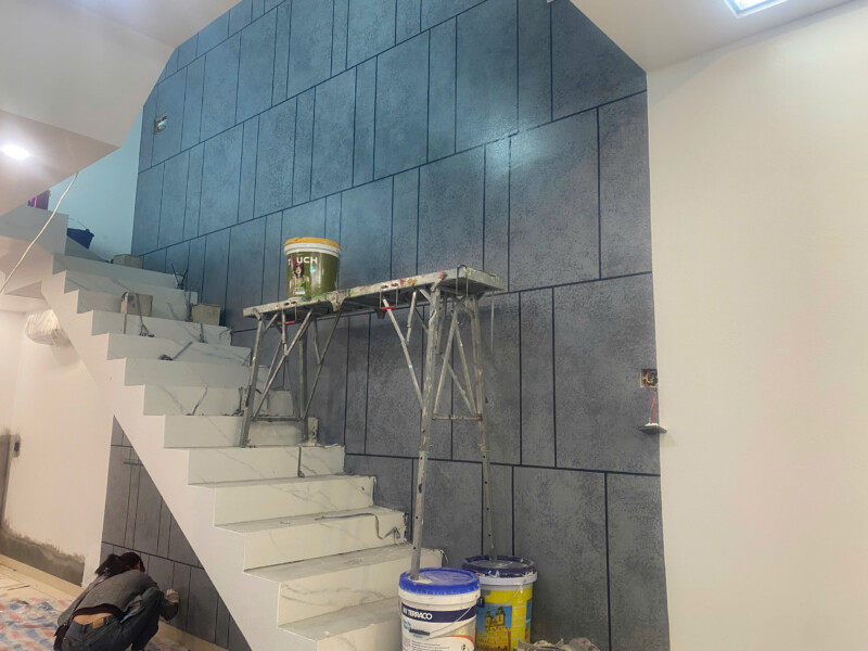 Dự án thi công sơn hiệu ứng bê tông