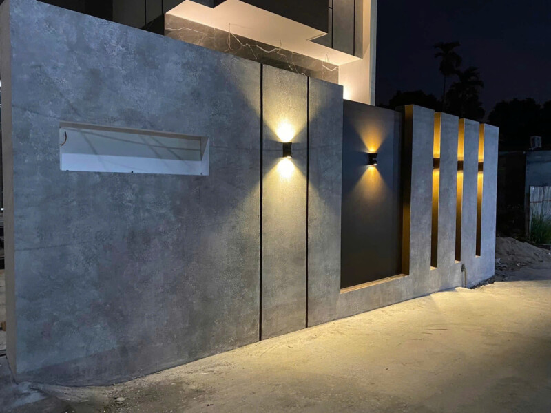 Dự án thi công sơn hiệu ứng bê tông