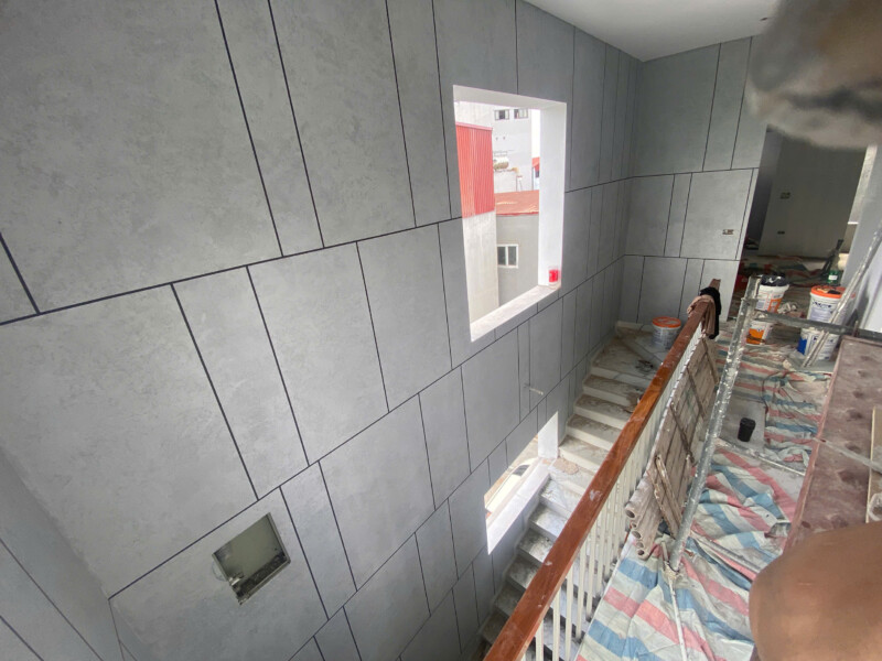 Một số công trình sơn hiệu ứng bê tông thực tế