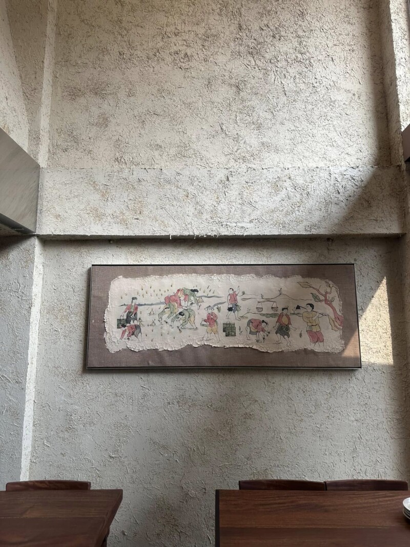 Thi Công Sơn Hiệu Ứng Nhà Hàng Mâm Nhà Tại Hà Nội