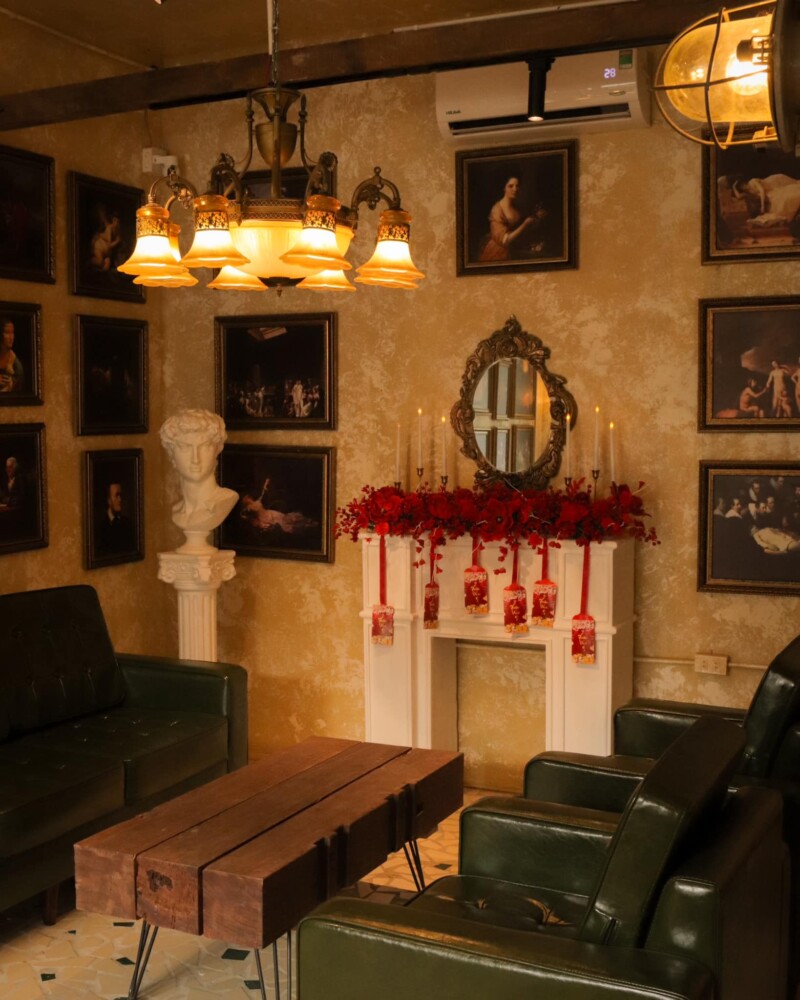 Thi Công Sơn Hiệu Ứng Rơm Đất Quán Cafe 8Hours Tại Hà Nội