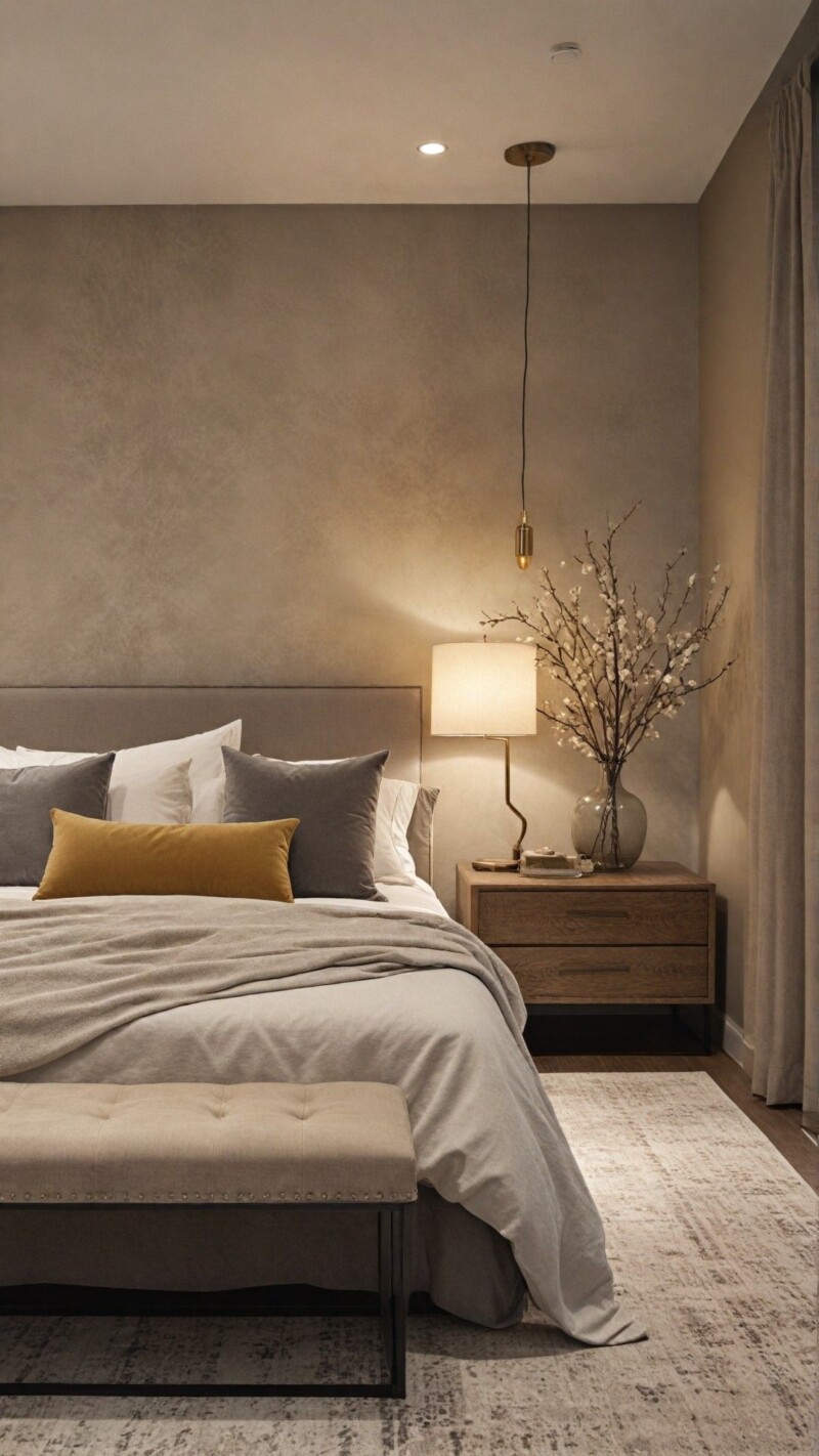 TOP Mẫu Sơn Hiệu Ứng Phòng Ngủ Đẹp, Hiện Đại Và Không Bao Giờ Lỗi Mốt GREEN ART VN Cách lựa chọn màu sơn hiệu ứng phòng ngủ phù hợp