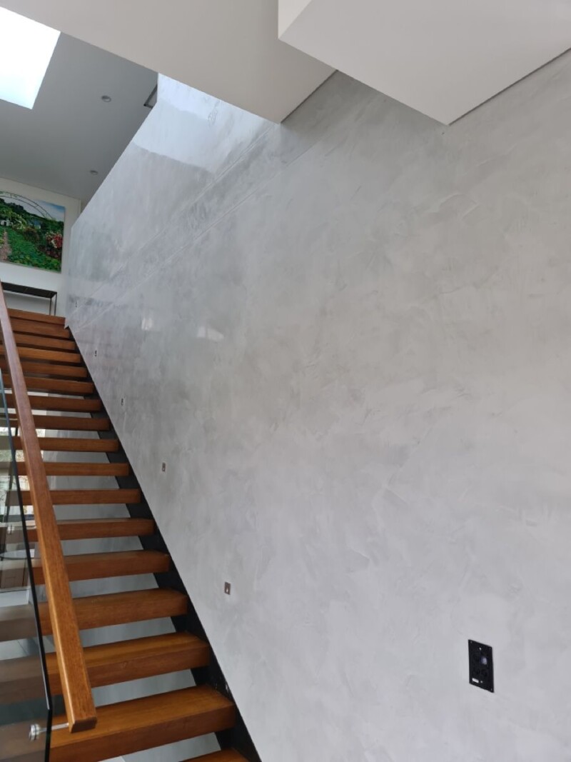 Dự án thi công sơn hiệu ứng cầu thang Green Art Việt Nam