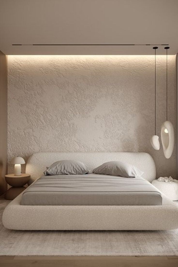 TOP Mẫu Sơn Hiệu Ứng Phòng Ngủ Đẹp, Hiện Đại Và Không Bao Giờ Lỗi Mốt GREEN ART VN Những vị trí nên thi công sơn hiệu ứng trong phòng ngủ