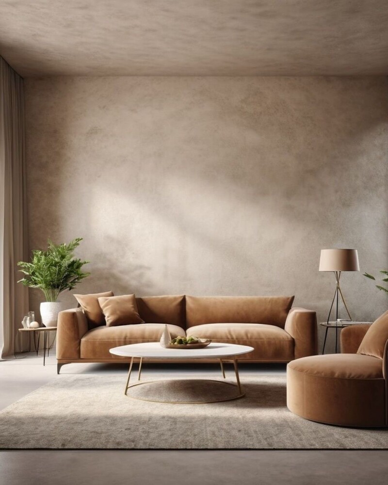 Sơn hiệu ứng Stucco phòng khách