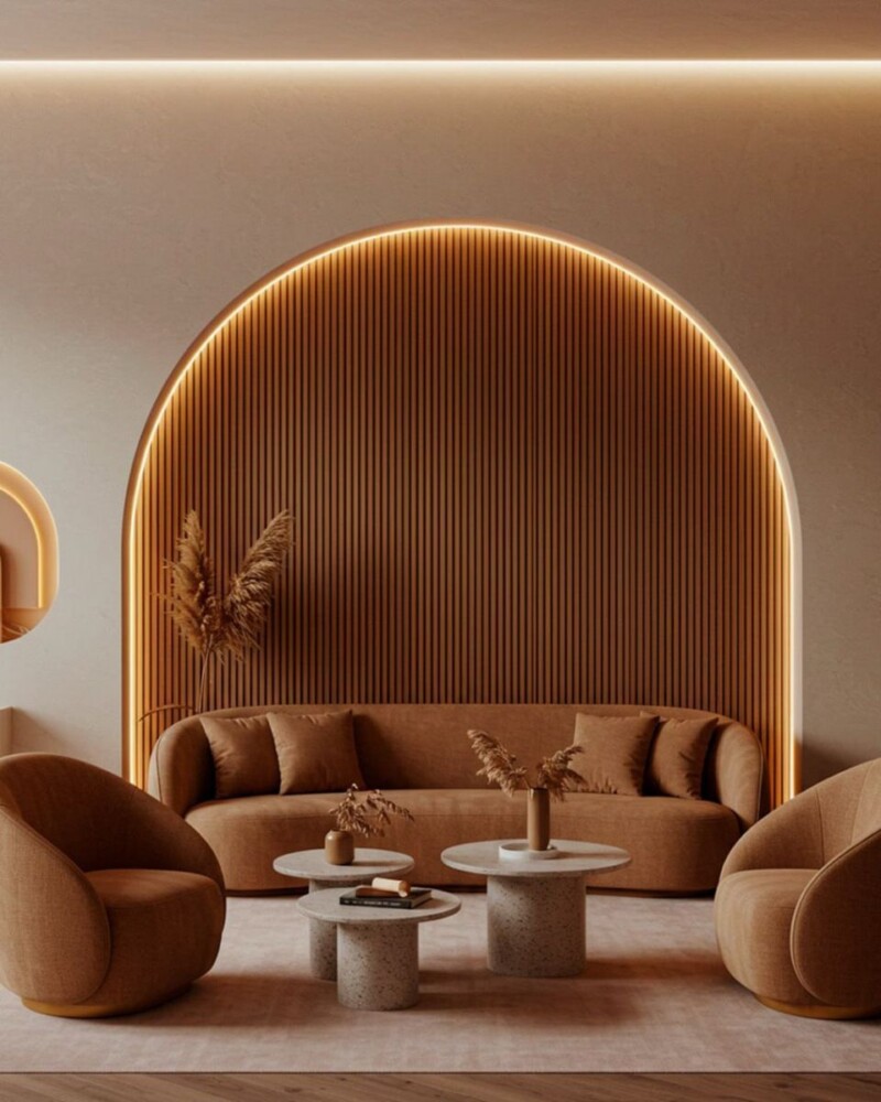 Sơn hiệu ứng showroom ánh kim