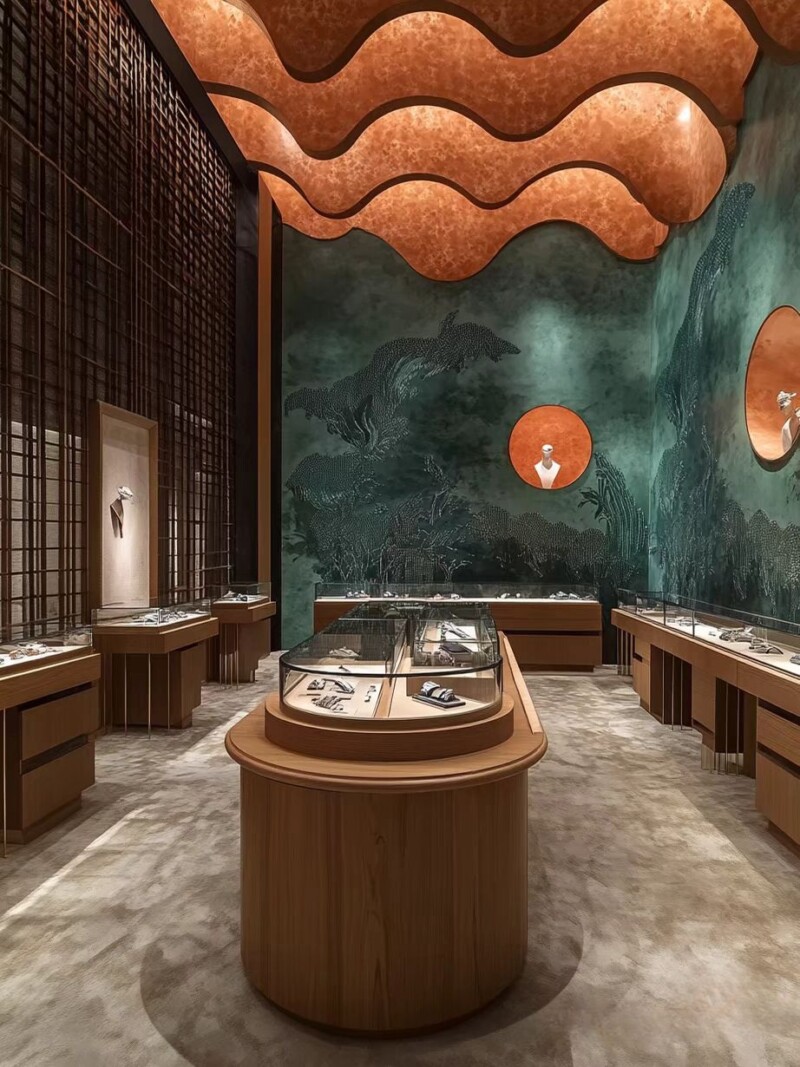 Tham khảo các công trình sơn hiệu ứng showroom